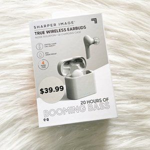 New Sharper Image True Wireless Earbuds 